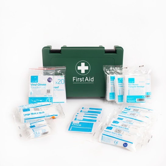 HSE Standard First Aid Kit - 1-10 Person - 240 x 170 x 80mm